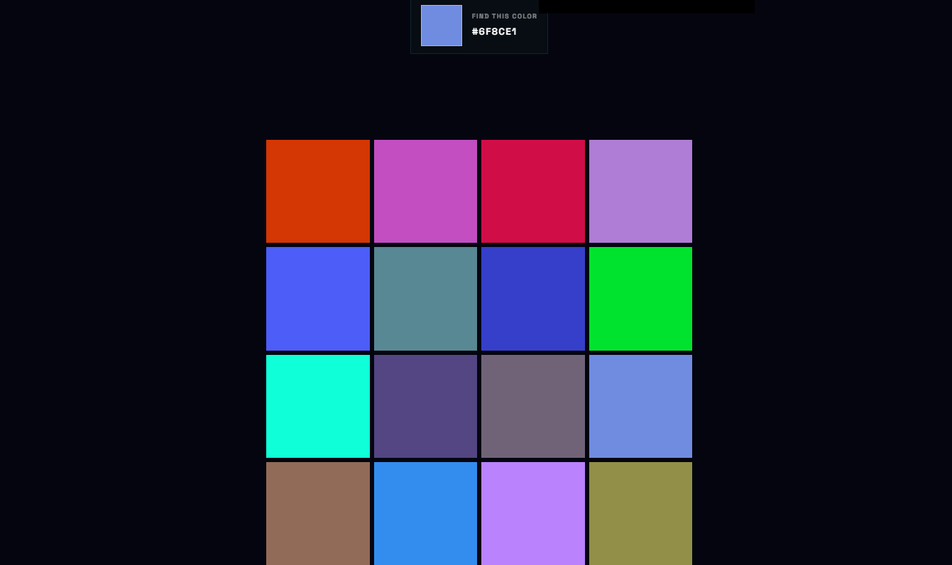 Color Hunt artwork example