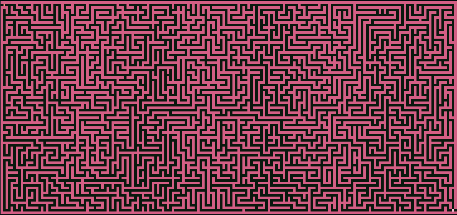Pixel Maze artwork example